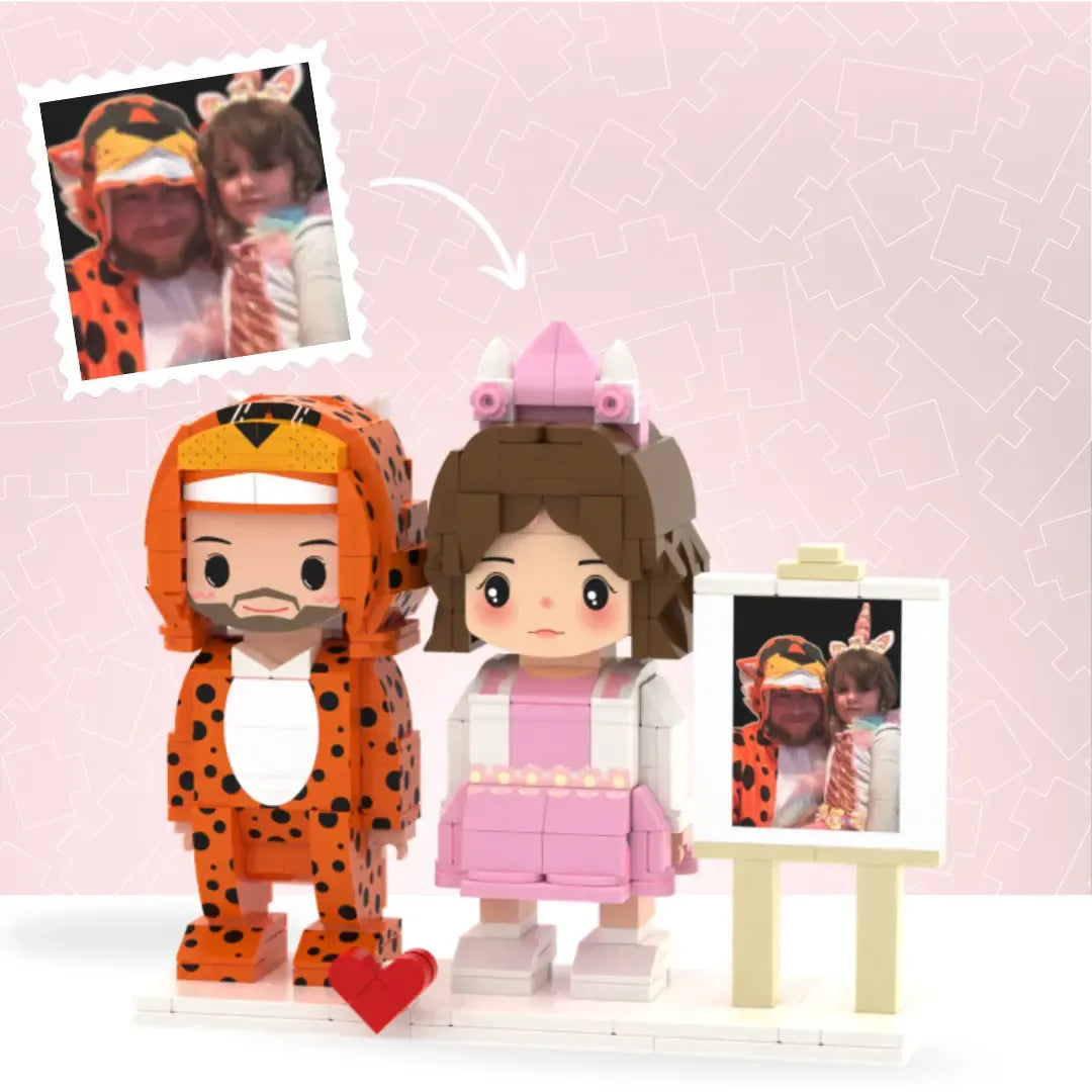 ValentieBricks™ Custom Brick Figures Set
